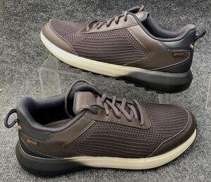 Stroll Performance Knit Golf Shoes Men's Size 8.5 Brown Spikeless SFMGR02002